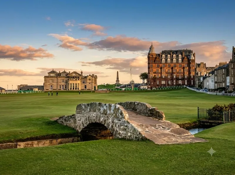 St Andrews được xem là “Home of Golf”, nơi góp phần định hình sân đấu, luật lệ và văn hóa golf hiện đại.