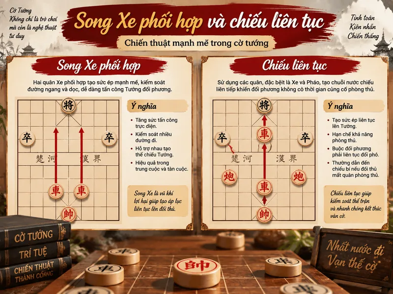 Sau khi hiểu luật, người chơi có thể áp dụng các chiến thuật để kiểm soát thế trận.