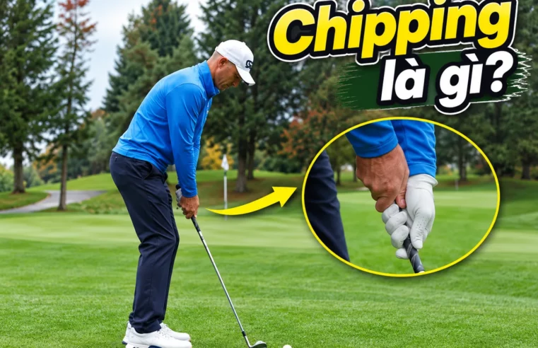 Chipping là gì? Tìm hiểu cú đánh bóng ngắn quanh vùng green